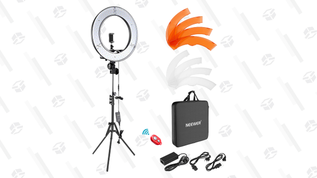 Neewer Ring Light Kit | $63 | Amazon | Promo code NWRING919